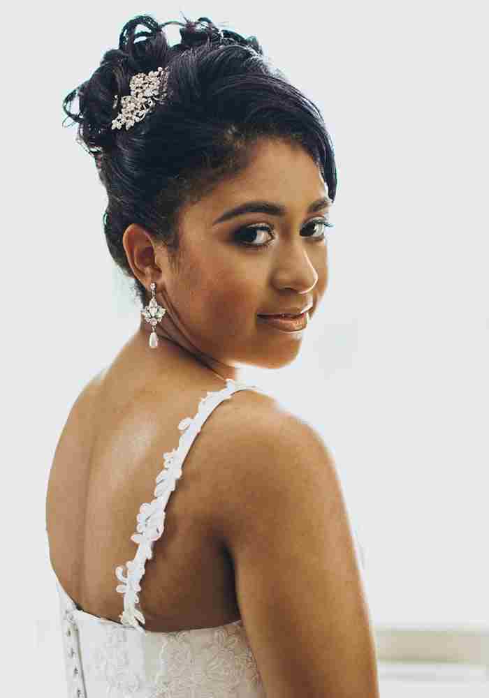 Wedding Hair Styles: The Ultimate Guide afro up do 