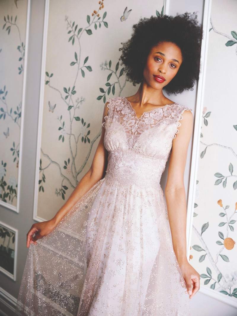 Blush-Wedding-Dress-trend-Claire-Pettibone