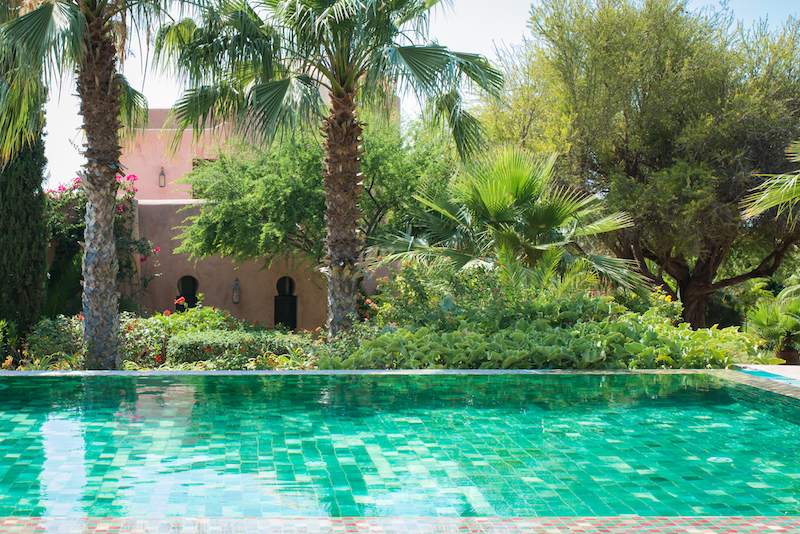 Jardin des Douars pool