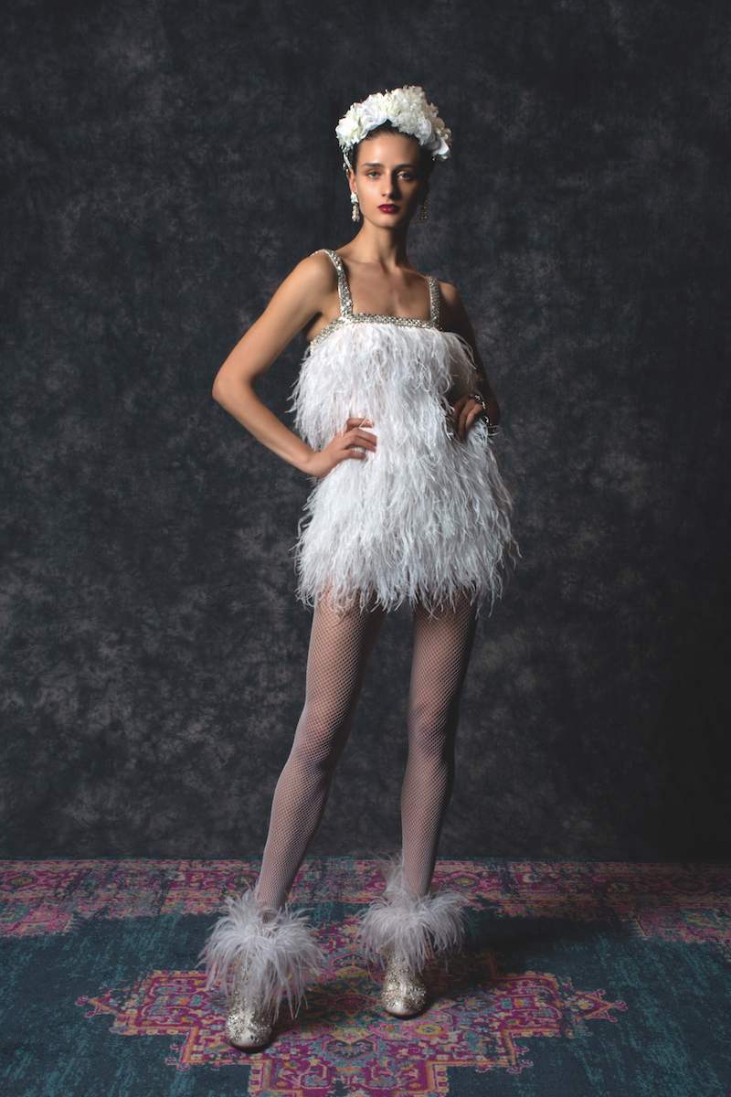 Naeem-Khan-short-wedding-dress