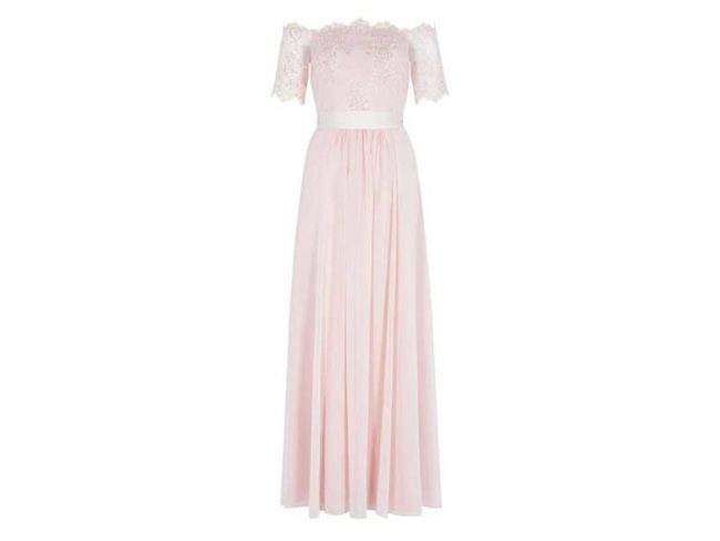 coast pink maddie maxi dress